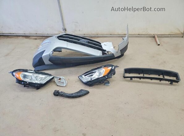 MAJ3S2GE8KC268662 2019 FORD ECOSPORT Silver Вид наклейки з VIN-кодом
