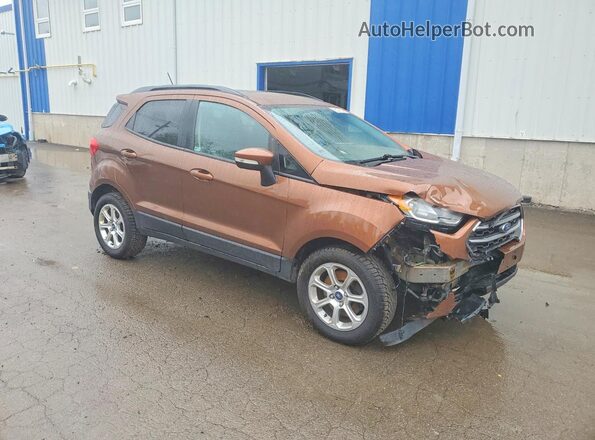 MAJ3S2GE8KC273733 2019 FORD ECOSPORT Оранжевый Передняя правая четверть