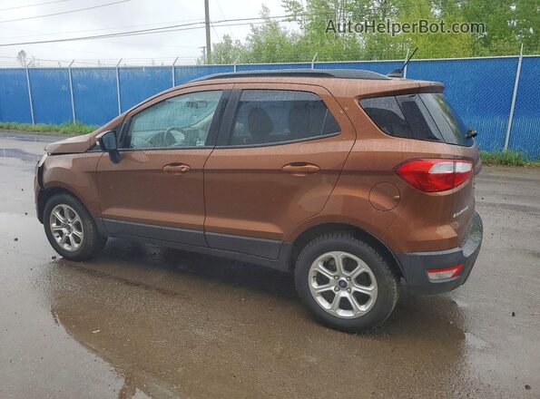 MAJ3S2GE8KC273733 2019 FORD ECOSPORT Оранжевый Задняя левая четверть