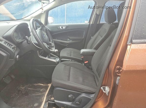 MAJ3S2GE8KC273733 2019 FORD ECOSPORT Оранжевый Вид салона спереди