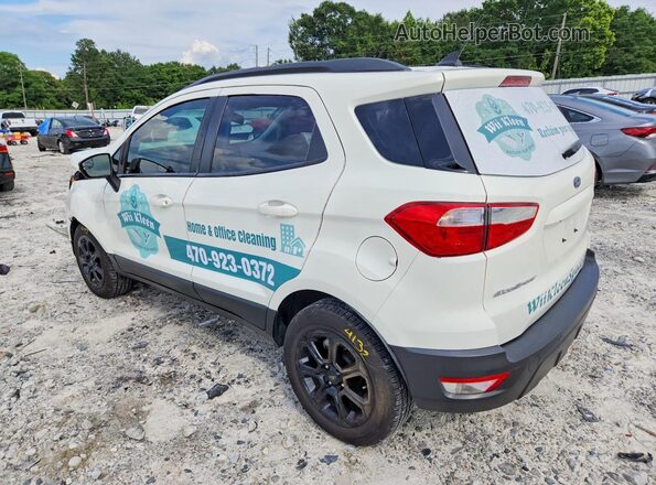 MAJ3S2GE8MC407577 2021 FORD ECOSPORT Белый Задняя левая четверть