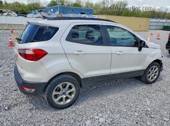 MAJ3S2GE9LC377780 2020 FORD ECOSPORT Белый Задняя правая четверть