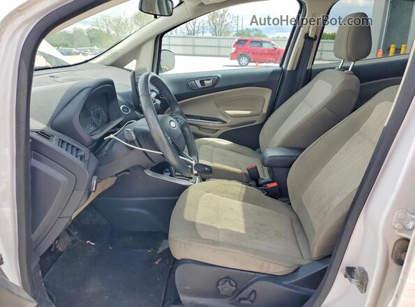 MAJ3S2GE9LC377780 2020 FORD ECOSPORT Белый Вид салона спереди