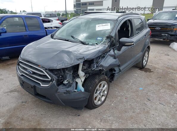 MAJ3S2GE9MC396749 2021 FORD ECOSPORT Серый Передняя левая четверть