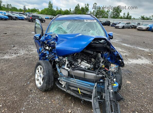 MAJ3S2GE9MC425652 2021 FORD ECOSPORT Blue Դիմացի տեսք