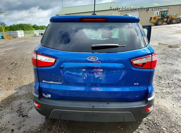 MAJ3S2GE9MC425652 2021 FORD ECOSPORT Blue Հետևի տեսք
