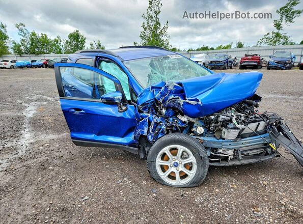MAJ3S2GE9MC425652 2021 FORD ECOSPORT Blue Առջևի աջ