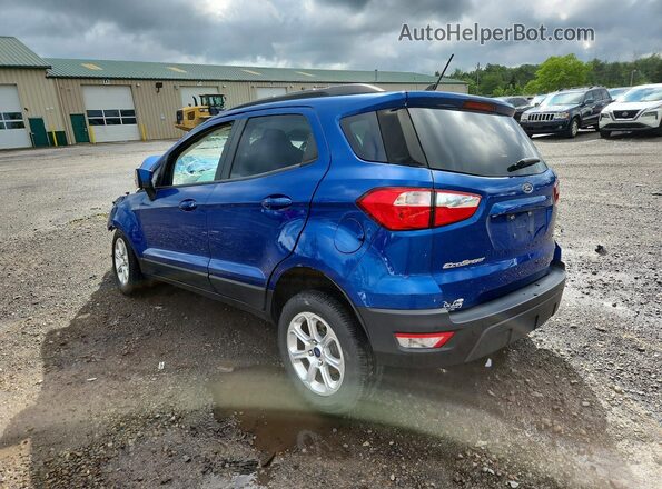 MAJ3S2GE9MC425652 2021 FORD ECOSPORT Blue Հետևի ձախ