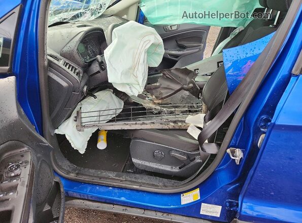 MAJ3S2GE9MC425652 2021 FORD ECOSPORT Blue Սալոնի դիմացի տեսք