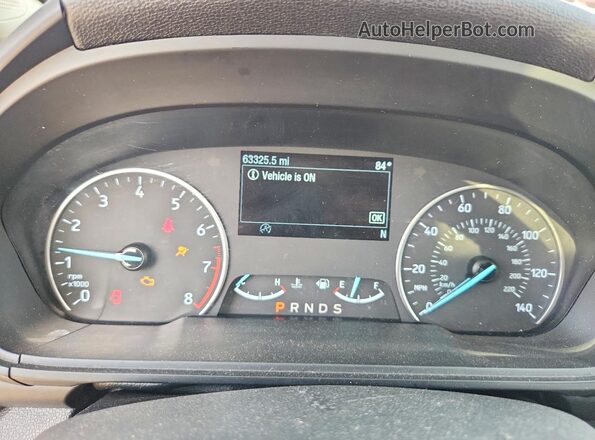 MAJ3S2GEXKC261633 2019 FORD ECOSPORT Red 