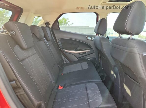 MAJ3S2GEXKC261633 2019 FORD ECOSPORT Red 
