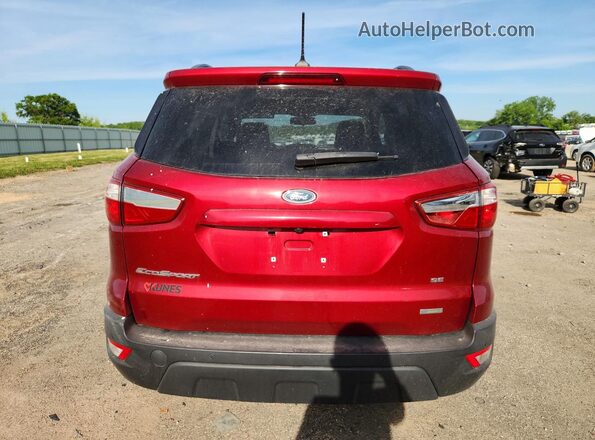 MAJ3S2GEXKC261633 2019 FORD ECOSPORT Red 