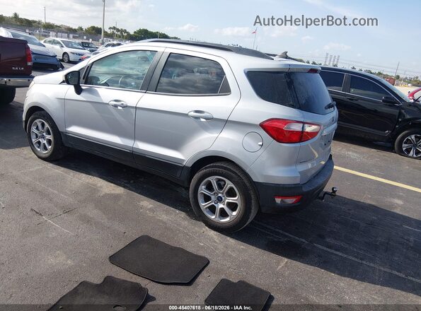 MAJ3S2GEXLC311433 2020 FORD ECOSPORT Silver Rear left