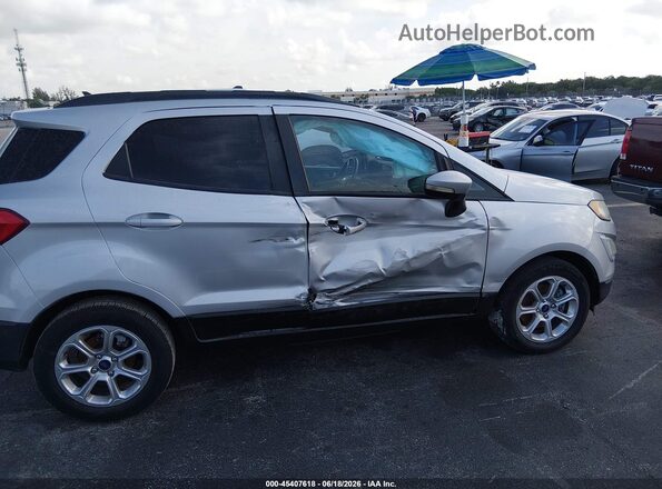 MAJ3S2GEXLC311433 2020 FORD ECOSPORT Silver Front view