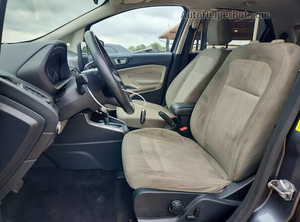 MAJ3S2GEXLC327504 2020 FORD ECOSPORT Gray Front interior view
