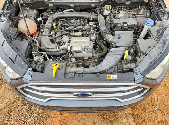 MAJ3S2GEXLC327504 2020 FORD ECOSPORT Gray Engine compartment view