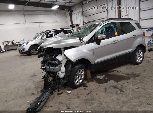 MAJ3S2GEXLC348790 2020 FORD ECOSPORT Silver Przód lewy