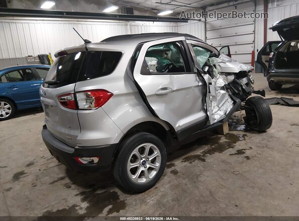 MAJ3S2GEXLC348790 2020 FORD ECOSPORT Silver Tył prawy