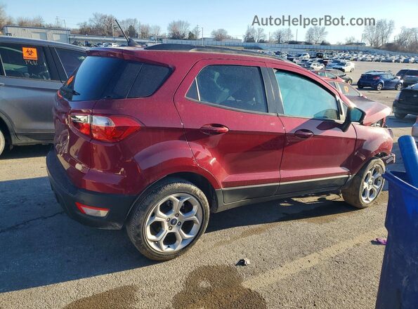 MAJ3S2GEXMC446400 2021 FORD ECOSPORT Red Задня права чверть