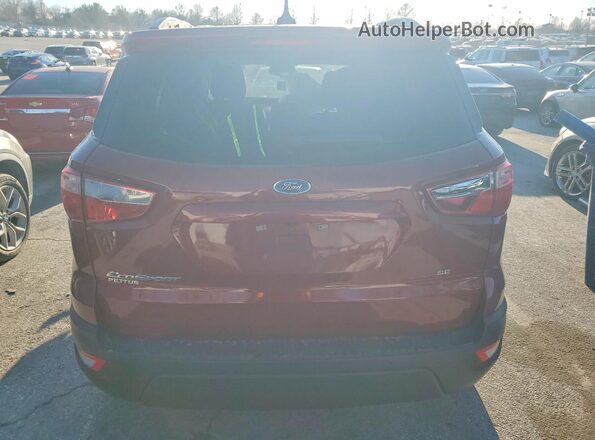 MAJ3S2GEXMC446400 2021 FORD ECOSPORT Red Вид ззаду
