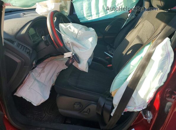 MAJ3S2GEXMC446400 2021 FORD ECOSPORT Red Вид салону спереду