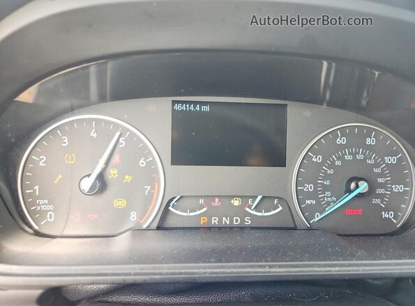 MAJ3S2GEXMC451970 2021 FORD ECOSPORT Белый Вид щитка приборов