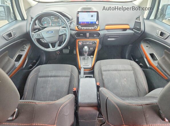 MAJ3S2GEXMC451970 2021 FORD ECOSPORT Белый Вид панели приборов