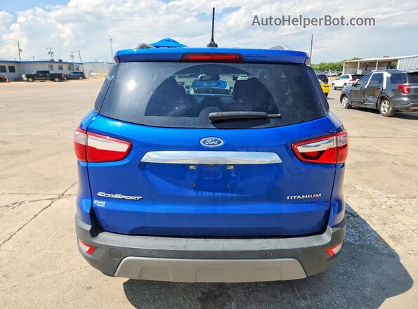 MAJ3S2KE0MC411582 2021 FORD ECOSPORT Blue უკანა ხედი