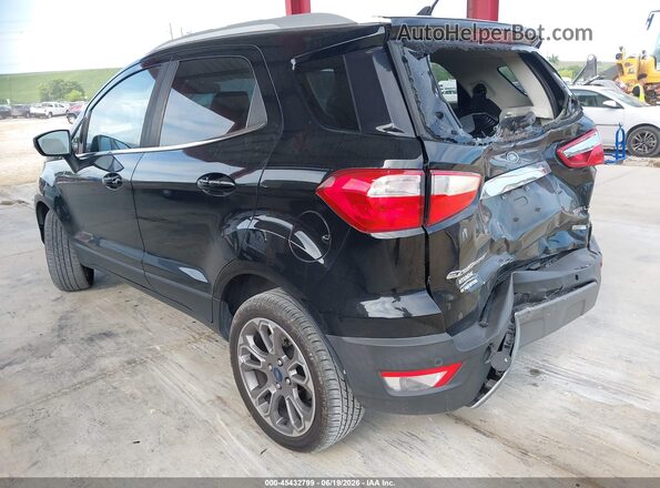 MAJ3S2KE4KC253390 2019 FORD ECOSPORT Black Trasero izquierdo