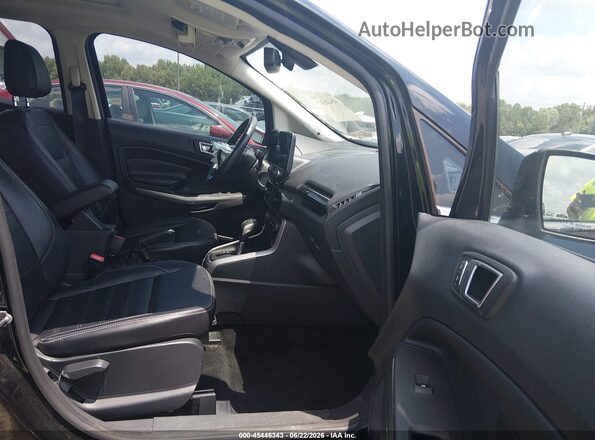 MAJ3S2KE5LC314327 2020 FORD ECOSPORT Black Widok wnętrza z przodu