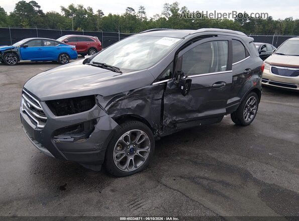 MAJ3S2KE6KC266240 2019 FORD ECOSPORT Серый Передняя левая четверть