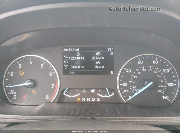 MAJ3S2KE6KC266240 2019 FORD ECOSPORT Серый Вид задних сидений