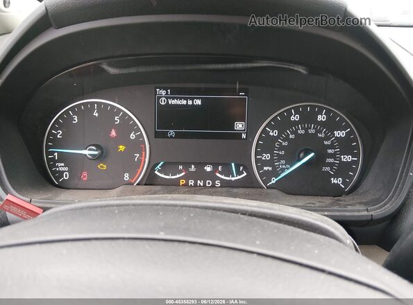 MAJ3S2KE9MC448663 2021 FORD ECOSPORT White Вид задніх сидінь