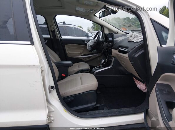MAJ3S2KE9MC448663 2021 FORD ECOSPORT White Вид салону спереду