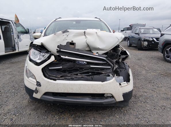 MAJ3S2KE9MC448663 2021 FORD ECOSPORT White Вид щитка приладів