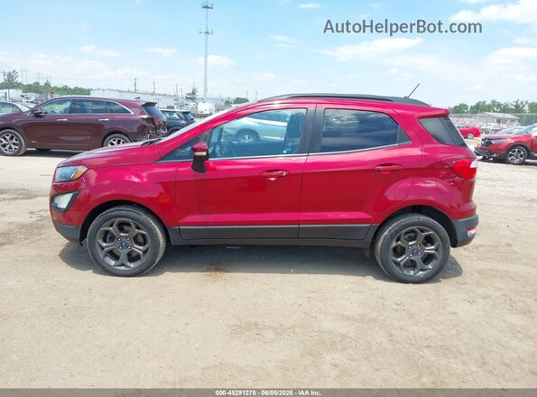 MAJ6P1CL0JC207401 2018 FORD ECOSPORT Red 