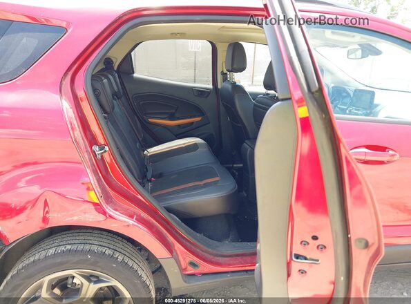MAJ6P1CL0JC207401 2018 FORD ECOSPORT Red 