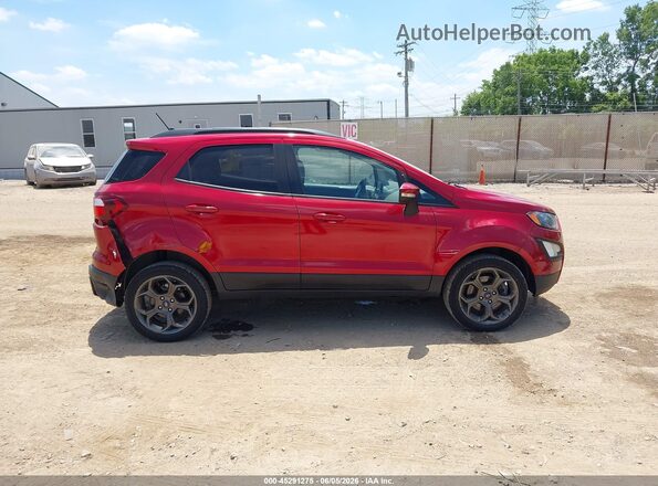 MAJ6P1CL0JC207401 2018 FORD ECOSPORT Red 