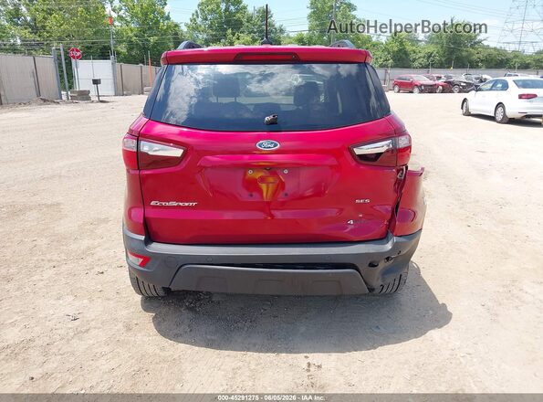 MAJ6P1CL0JC207401 2018 FORD ECOSPORT Red 