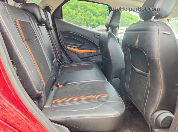MAJ6P1CL1JC181388 2018 FORD ECOSPORT Red 