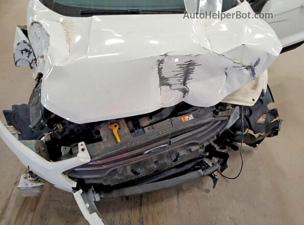 MAJ6P1CL1JC249768 2018 FORD ECOSPORT Белый Вид подкапотного пространства
