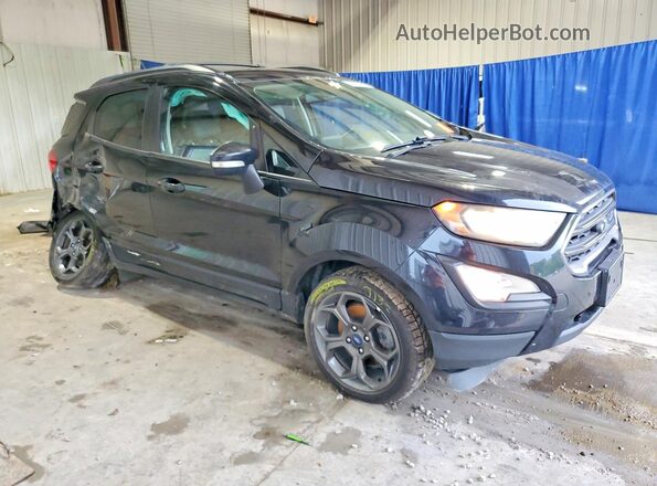 MAJ6P1CL2JC160369 2018 FORD ECOSPORT Black წინა მარჯვენა