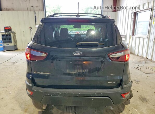 MAJ6P1CL2JC160369 2018 FORD ECOSPORT Black უკანა ხედი