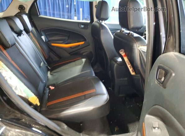 MAJ6P1CL2JC160369 2018 FORD ECOSPORT Black უკანა სალონის ხედი
