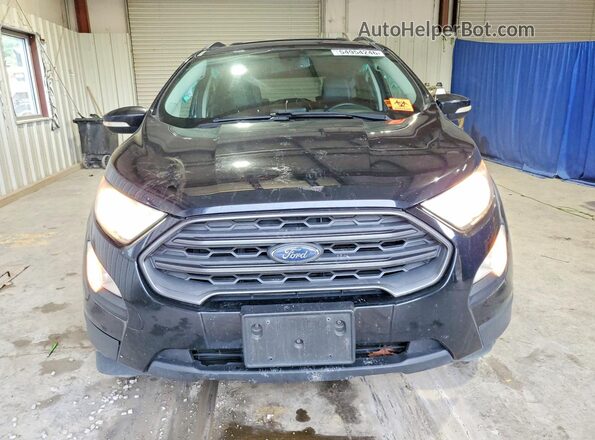 MAJ6P1CL2JC160369 2018 FORD ECOSPORT Black წინა ხედი
