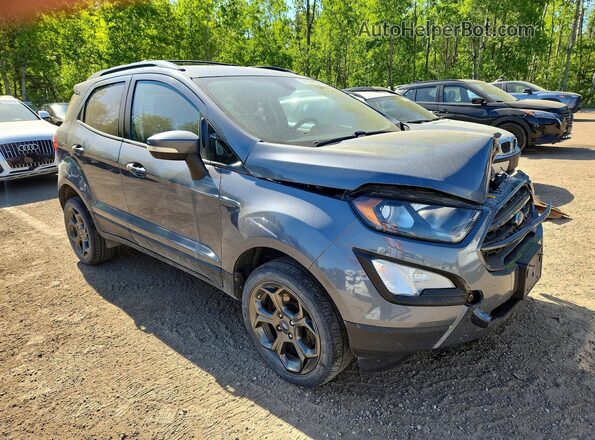 MAJ6P1CL2JC186499 2018 FORD ECOSPORT Gray Առջևի աջ