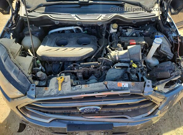 MAJ6P1CL2JC186499 2018 FORD ECOSPORT Gray Շարժիչի բաժամունքի տեսք