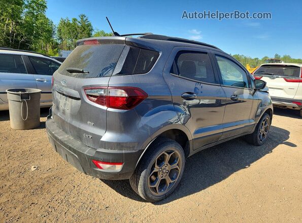 MAJ6P1CL2JC186499 2018 FORD ECOSPORT Gray Հետևի աջ