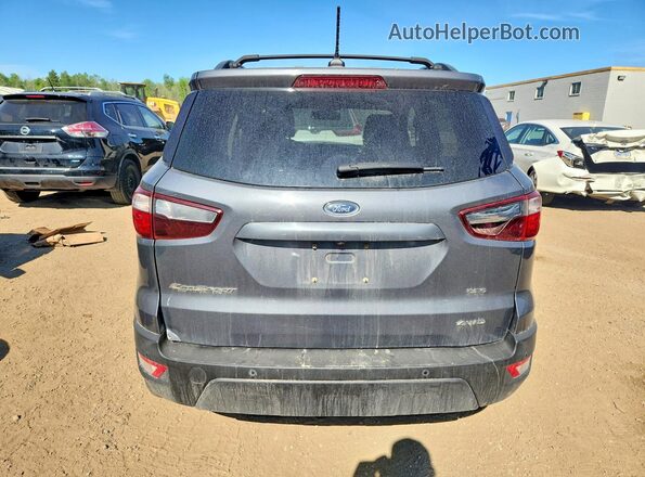 MAJ6P1CL2JC186499 2018 FORD ECOSPORT Gray Հետևի տեսք