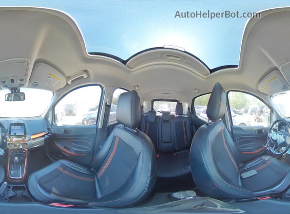 MAJ6P1CL2JC186499 2018 FORD ECOSPORT Gray Սալոնի 360 աստիճան տեսք